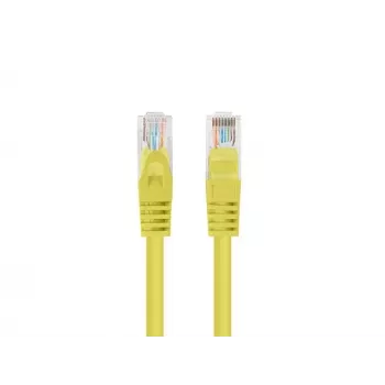 Fluke Passed Lanberg Patchkabel Cat.6 UTP 0,25 m geel 10-pack