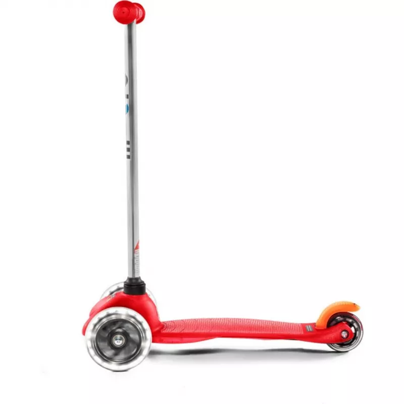 Mini Micro Classic rood (LED) scooter