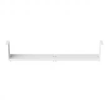 Maclean compacte kabelorganizer onder het bureau, max. belasting 5 kg, wit, MC-107 W