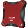 Externe SSD ADATA SD620 1 TB, draagbaar USB 3.2 Gen 2 (Micro-USB B), leessnelheid 520 MB/s, schrijfsnelheid 460 MB/s, schokbestendig, rood