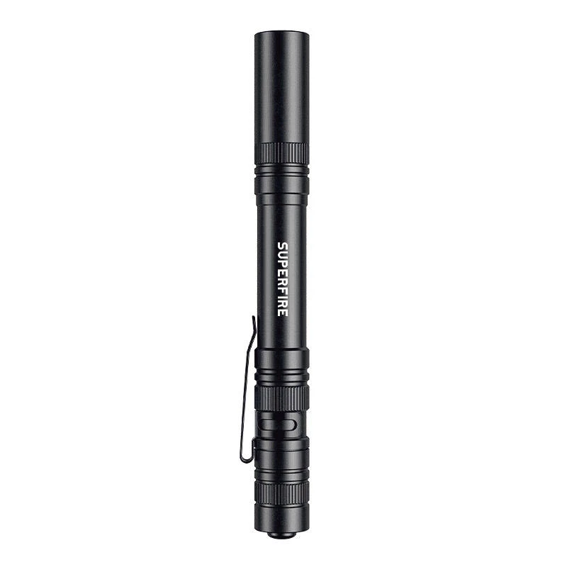 Handlamp Superfire L28 — hand-LED-zaklamp; 121 lm; 5 W
