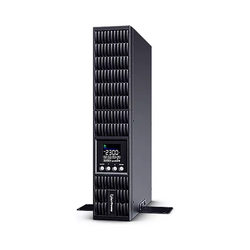 Uninterruptible power supply CYBERPOWER OLS2000ERT2UA-B 2000VA/1800W online-tower/2U met LCD, USB en RS232
