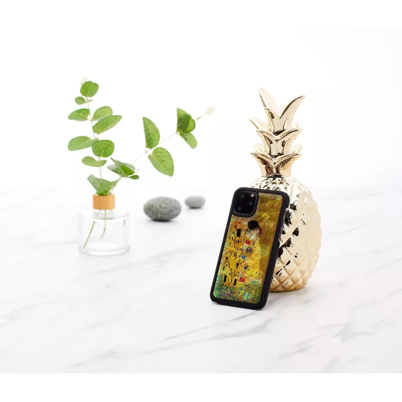 Smartphonehoesje iKins voor iPhone 11 Pro — zwart, zachte beschermhoes