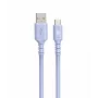 TB kabel USB-a - USB-C paars 1m