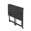 Maclean klaptafel, zwart, mobiel, 100 x 50 cm, max. 50 kg MC-1250 B