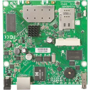 MikroTik RB912UAG-5HPnD wifirouter, 5 GHz, 1x RJ45 1000 Mbit/s, 1x miniPCIe