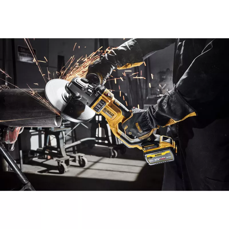 Haakse slijper DeWalt DCG460N-XJ 54V borstelloze motor, 230 mm schijf