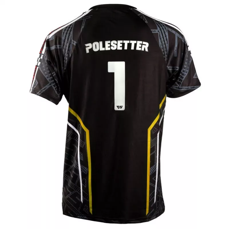 Polesetter ONE simracing jersey geel - S