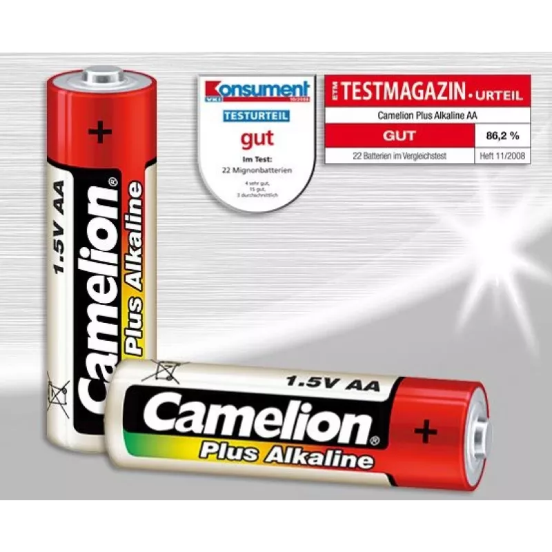 Wegwerpbatterij AA Camelion LR6-BP10