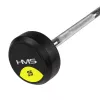 HMS GSG25 vaste halterstang/rubberen stang 25 kg