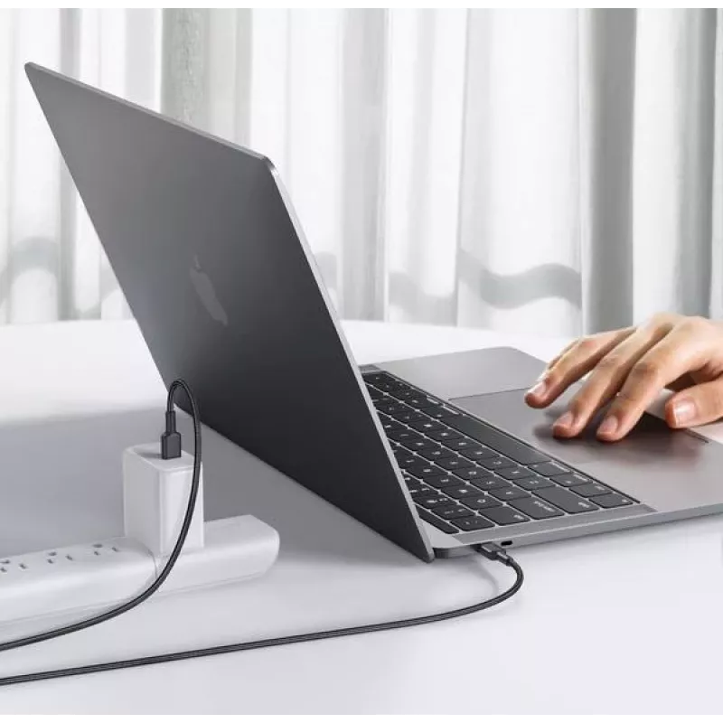 Aukey CB-CD45 USB-C naar USB-C-kabel, Quick Charge, 0,9 m, zwart