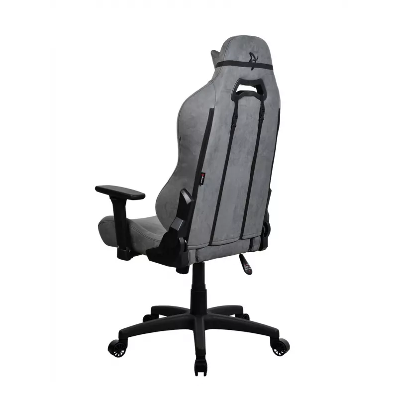 Gamingstoel Arozzi Torretta SuperSoft antraciet – ergonomisch ontwerp, verstelbare armleuningen, kantelbare rugleuning