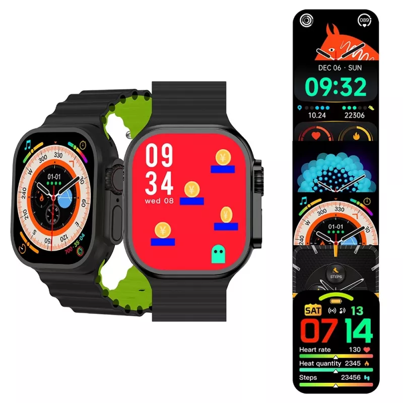 Smartwatch Fusion MT872 Bluetooth Calling pols bloeddruk bloedzuurstof