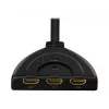 LogiLink - Video-/audiosplitter/switch - 3 x HDMI - desktop