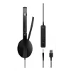 EPOS ADAPT 165T USB II headset bedraad hoofdband kantoor/callcenter USB Type-A zwart