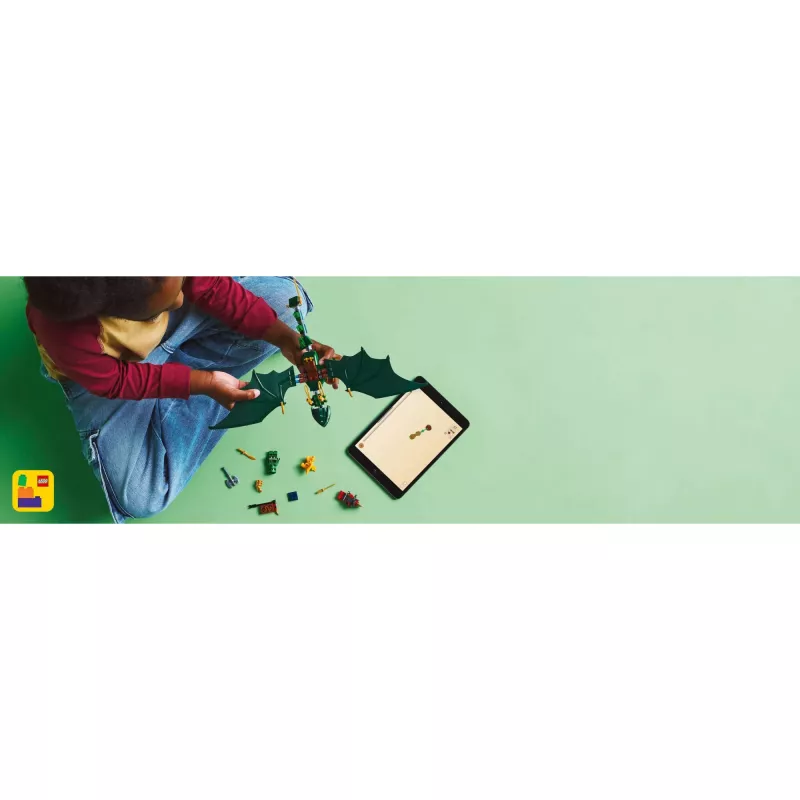 Bouwspeelgoed LEGO NINJAGO 71829 Lloyds Groene-Wouddraak, 128 onderdelen, 2 minifiguren, vanaf 6 jaar