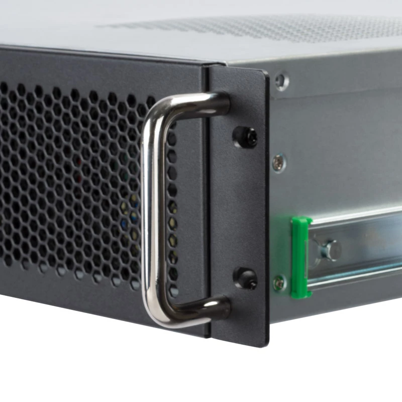 SilverStone RM23-502 rackmount serverchassis, ATX, USB 3.0 - 2U - zwart