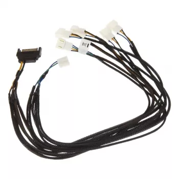 Akasa Flexa FP5S PWM-verdeelkabel (5 ventilatoren) - gesleeved, 45 cm (AK-CBFA07-45)