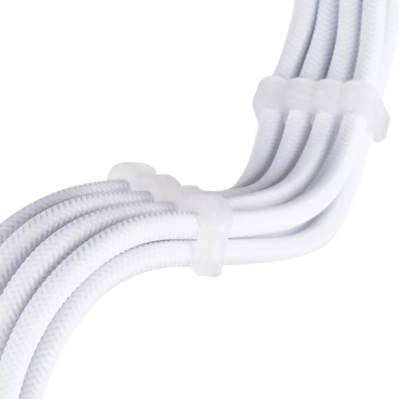 Voedingsverlengkabel SILVERSTONE EPS 12V 8-pin (30 cm) wit SST-PP07E-EPS8W-V2