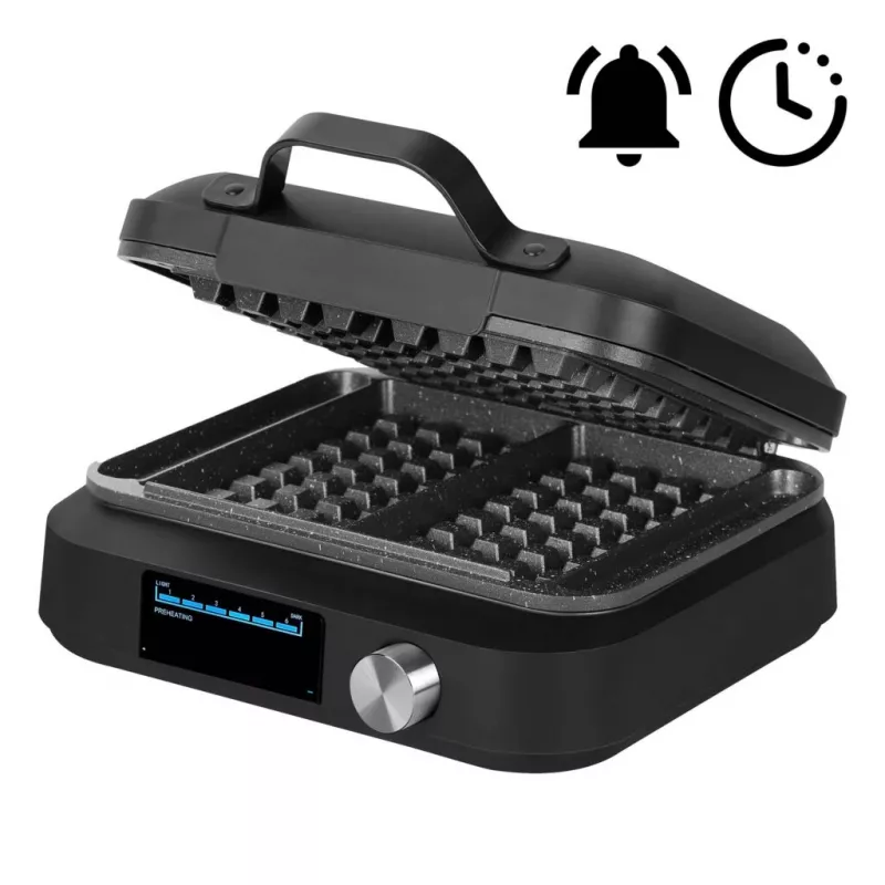 Lovio LVWF002BK wafelijzer 1500W zwart