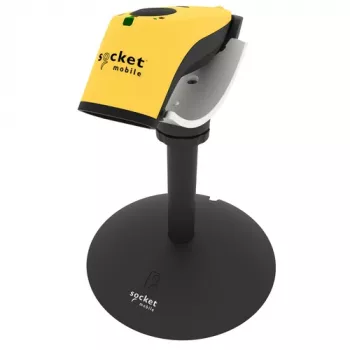 Handheld-barcodescanner Socket Mobile S720 met oplaadstation – geel
