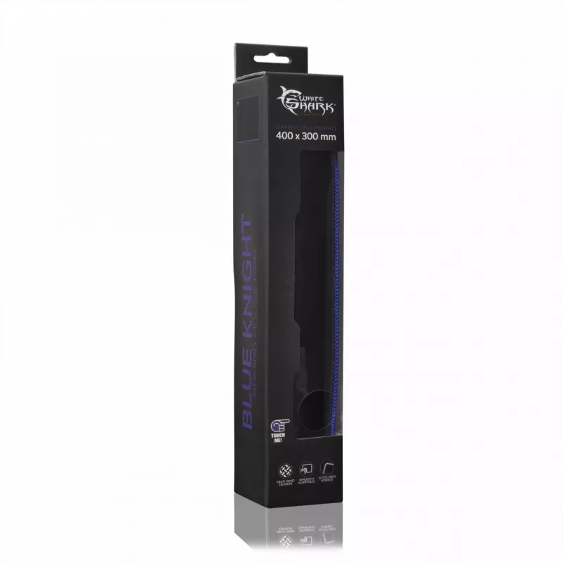 Gaming-muismat White Shark GMP-2101 zwart KNIGHT