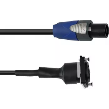 Speakon-patchkabel PSSO 2-polig, 1 m lengte
