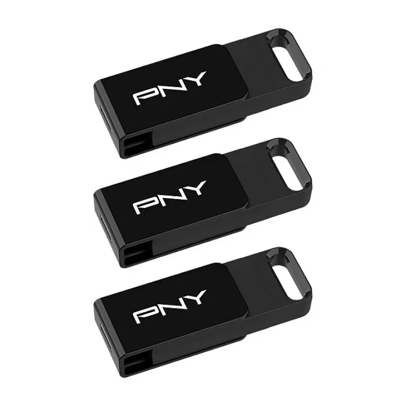 PNY Elite 128 GB USB-C 3.2 Gen 1 usb-stick, 3-pack (Retail)