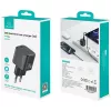 Oplader usams USA001627 20W 1×USB-C met USB-C-kabel — snellaadadapter voor telefoons en tablets