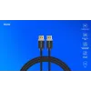DisplayPort-kabel SAVIO CL-166 2 m zwart – DisplayPort 1.4, stekker-stekker, vergulde contacten