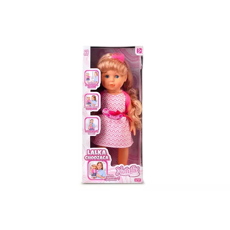 Pop Natalia lopend 40 cm