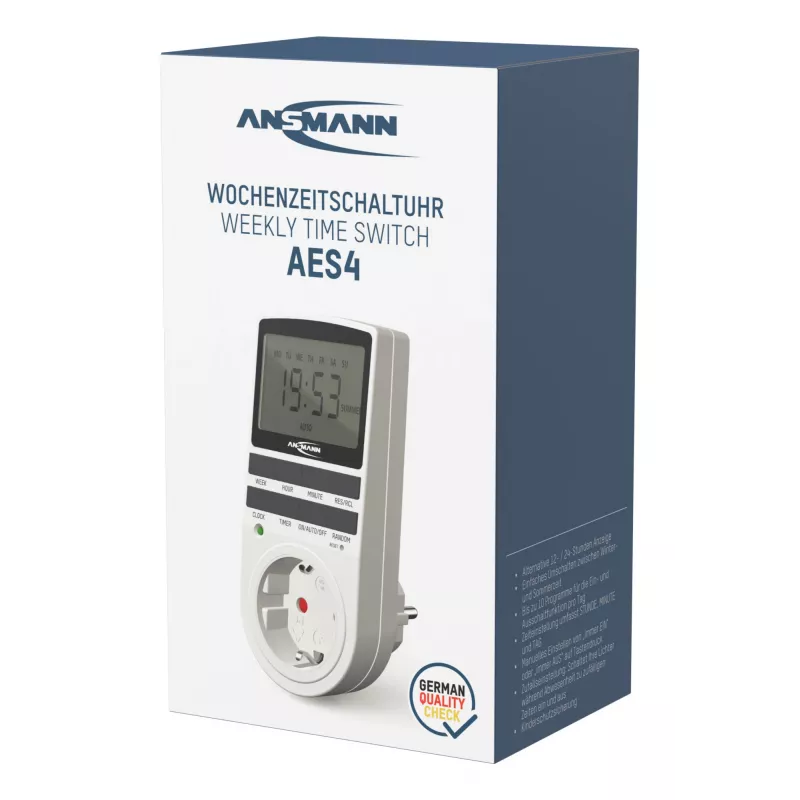 Dag-/weekklokschakelaar Ansmann 1260-0006