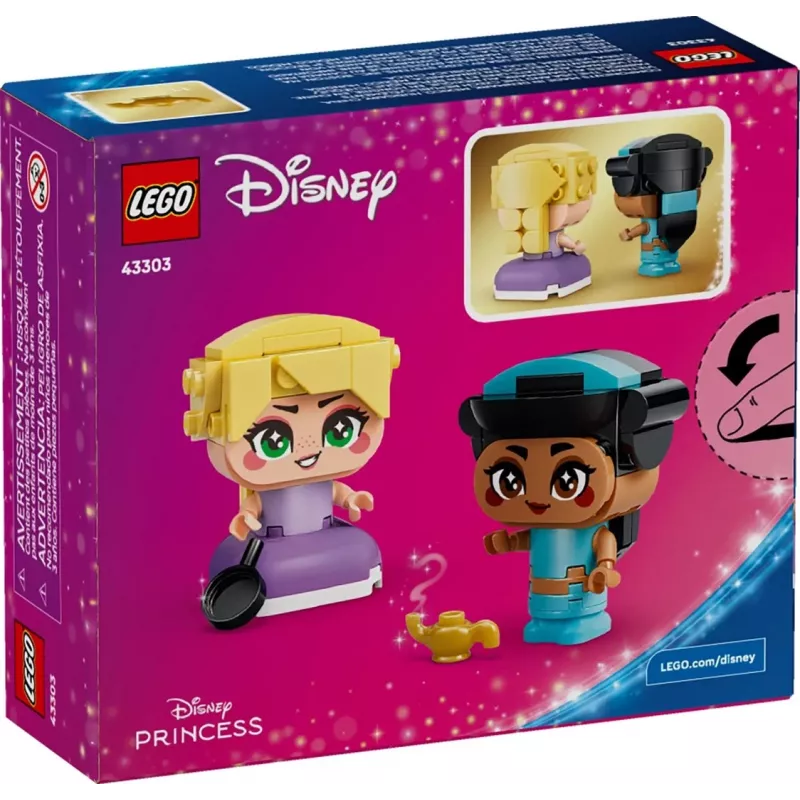 LEGO DISNEY 43303 Mini Jasmine en Rapunzel