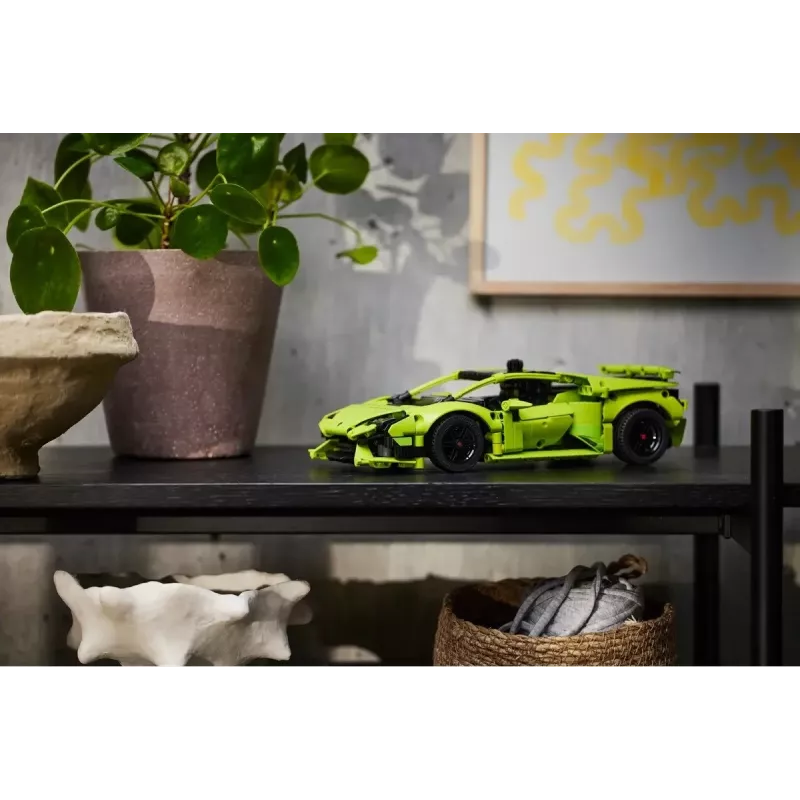 LEGO Technic constructiemodel-bouwpakket Lamborghini Huracán Tecnica schaal 1:10, 806 onderdelen, leeftijd 9+