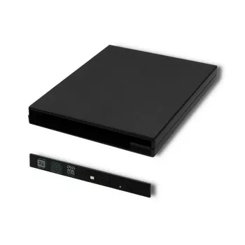 Behuizing voor optisch station CD/DVD SATA USB 2.0 9,5 mm