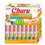 Kattenlekkernij INABA Churu Variety Box — kippenpastalekkernij, 40 × 14 g, graanvrij, gluten- en sojavrij