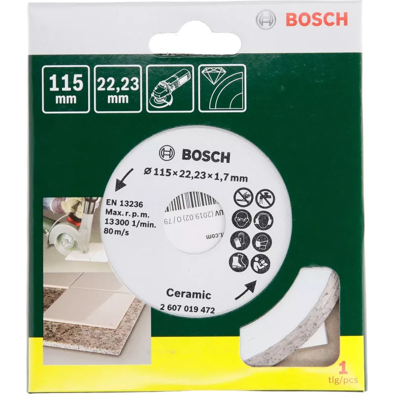 Bosch 2607019472 doorslijpschijf