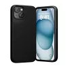 Siliconenhoes Vention KUFB0-20 voor iPhone 15 Plus — zwart, slanke beschermhoes