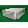 Faber Curve CRO 90 – 90°-bocht voor rechthoekig afvoerkanaal 220 x 90 mm