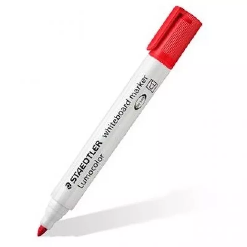 Marker Staedtler 351 B beitelpunt zwart blauw groen rood