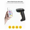 Inateck barcodescanner 52 zwart [BCST-52_black]