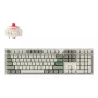 Mechanisch full-size toetsenbord Keychron Q6 Max – rode switches, witte behuizing