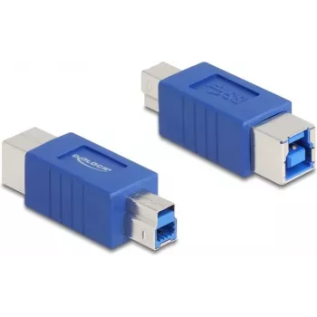 DeLOCK 67229 kabel gender changer USB Type-B blauw