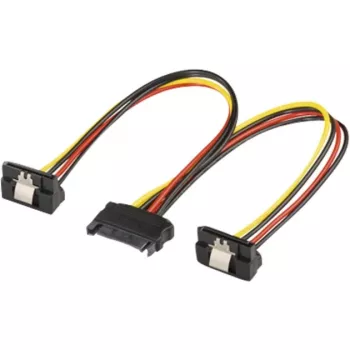 15-pins SATA Y-stroomkabel 20 cm
