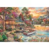 Puzzel schmidt spiele Chuck Pinson Shore in Evening Gold 1000 stukjes