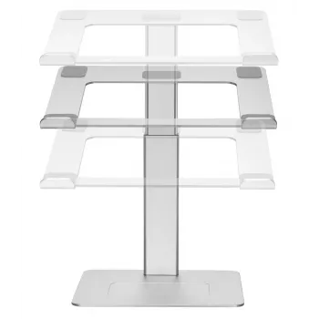 Gembird NBS-D1-02 Laptopstandaard zilver 39,6 cm (15,6 inch)