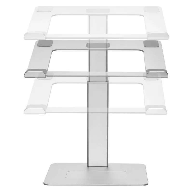Gembird NBS-D1-02 Laptopstandaard zilver 39,6 cm (15,6 inch)