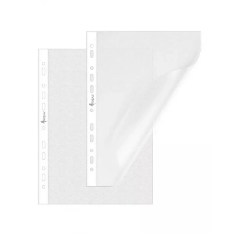 Documenthoezen A4, glanzend, 40 µm, 100-pack