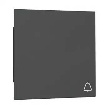 Wipschakelaar met bel-symbool GIRA System 55 328628 antraciet