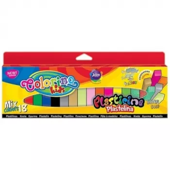 Colorino Kids klei 18 kleuren